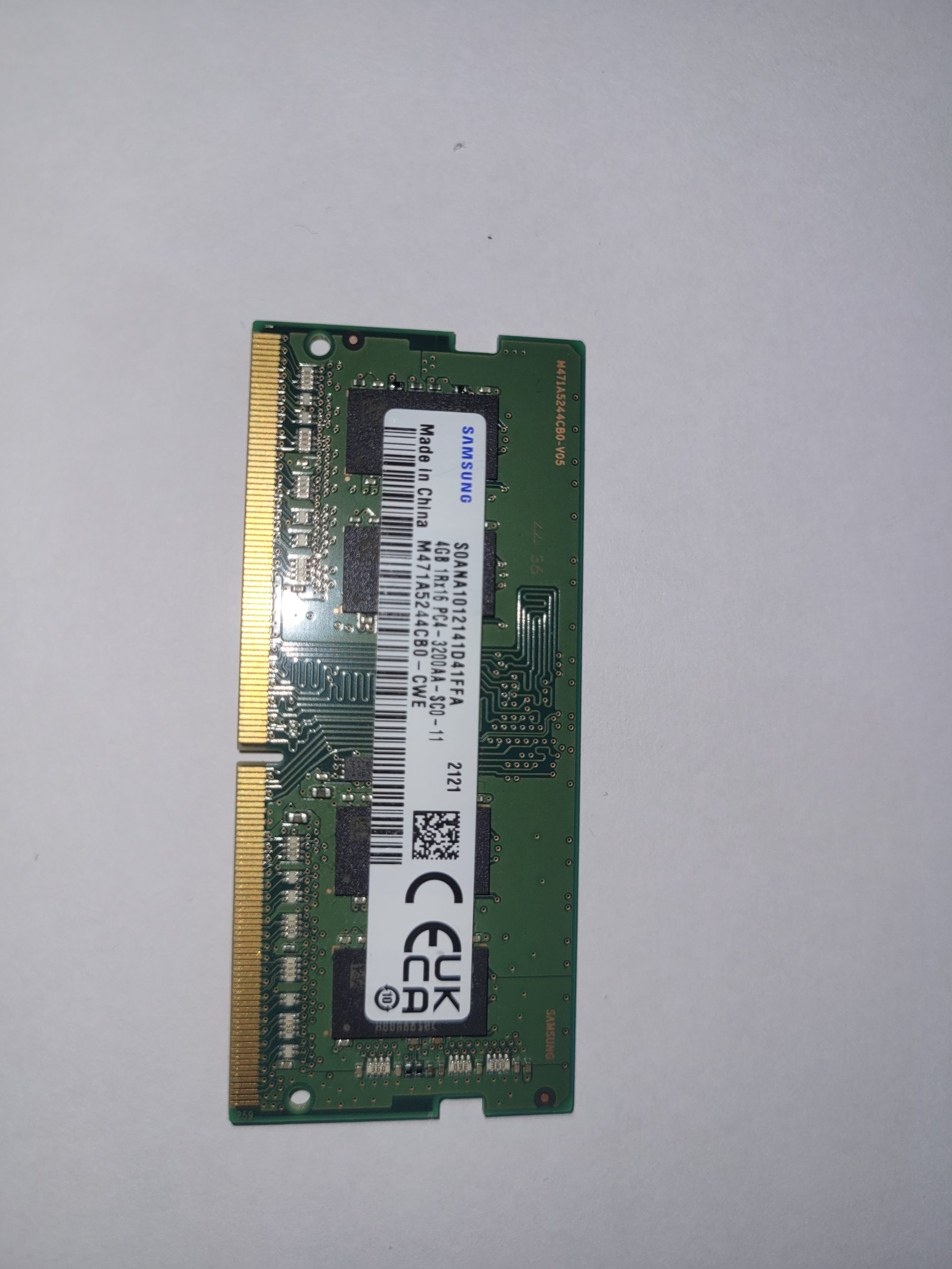 Samsung M471A5244CB0-CWE 4GB DDR4 3200MHz SODIMM